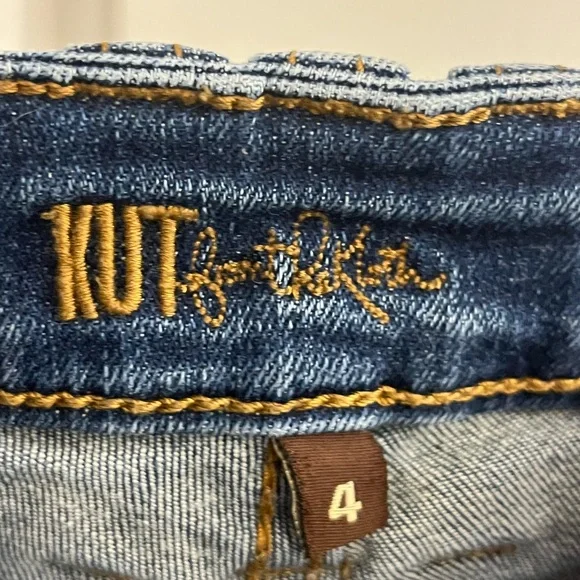 Kut from the Kloth Classic Blue Women's Toothpick Skinny Jeans Size 4 - Picture 4 of 10